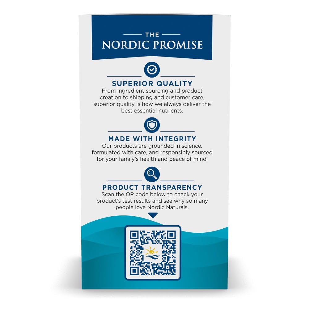 Nordic Naturals Ultimate Omega 2X – High-Potency Fish Oil | 2150 mg EPA & DHA | Lemon Flavor, 120 Softgels