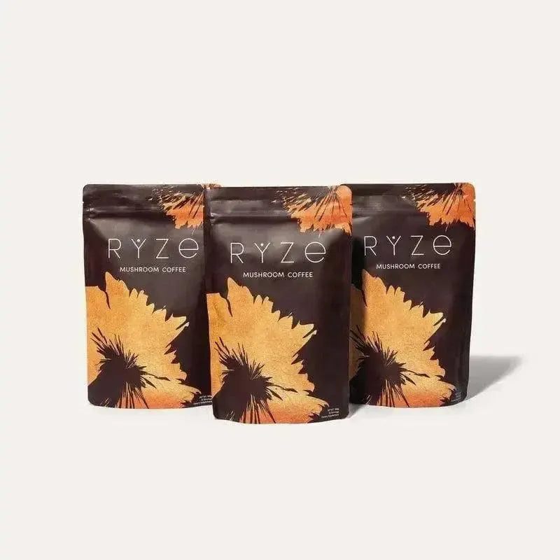 RYZE Organic Mushroom Coffee – Adaptogenic Blend for Energy, Focus & Mental Clarity